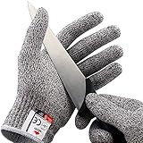Cut Resistant Gloves, High Performance Food Grade Level 5 Protection, Kitchen Cuts Gloves for Oyster | Amazon (US)