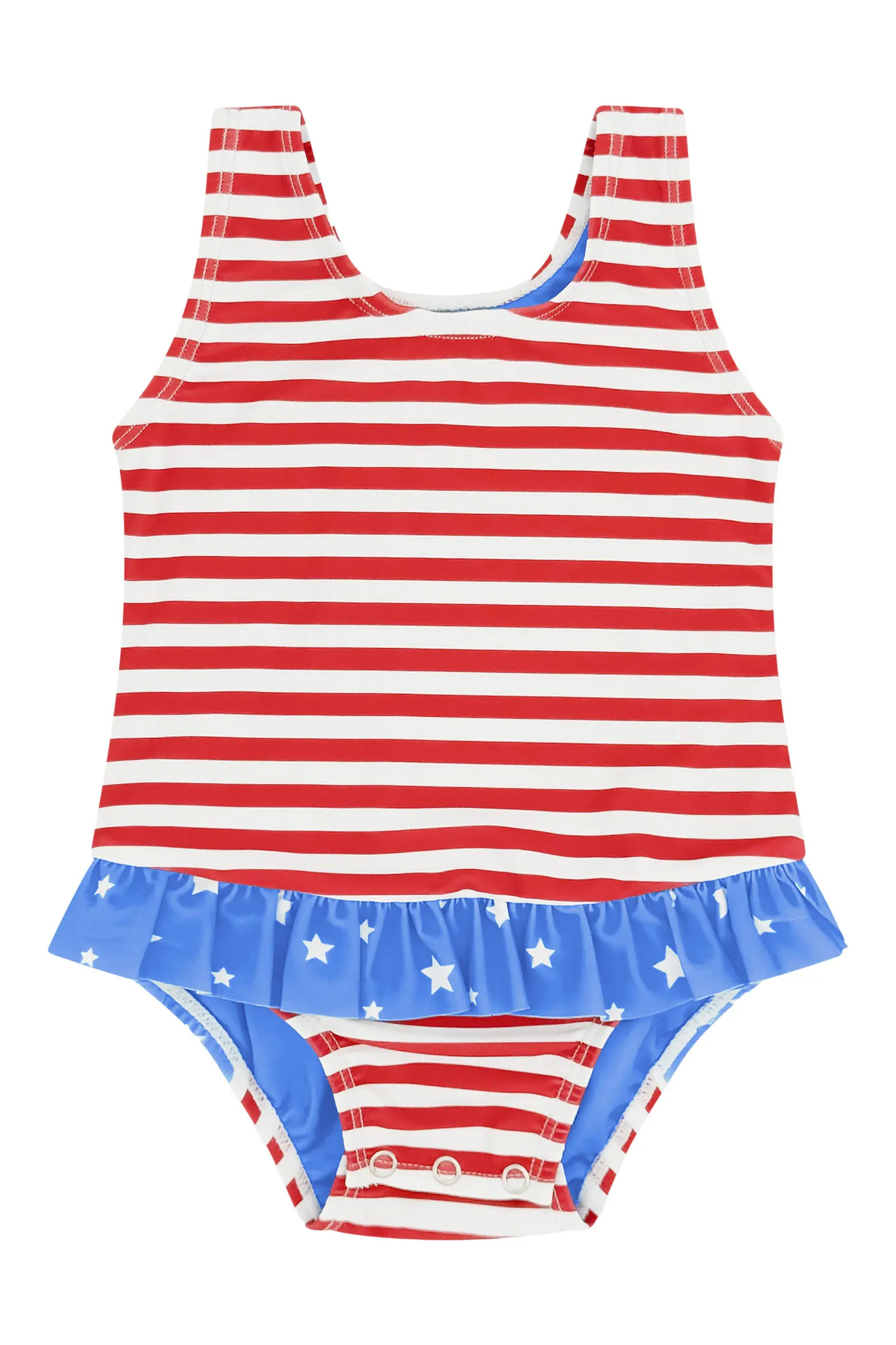 Kids' Sun Babe Ruffle One-Piece Swimsuit (Women) | Nordstrom | Nordstrom