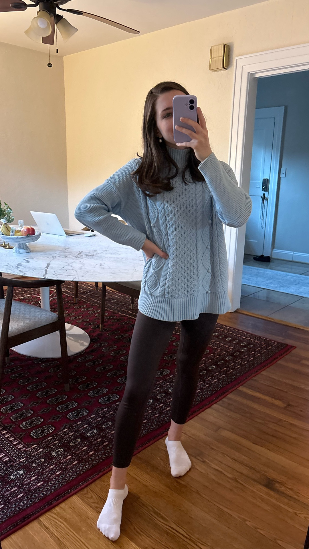 wearing a size small in both the top and the bottom | I’m wearing the crossover leggings, but the regular high waisted leggings are a great choice if you want to completely hide your belly button 😂

#LTKActive #LTKmomlife