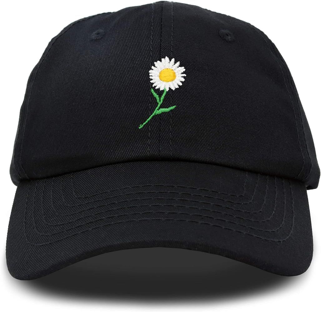 DALIX Daisy Flower Hat Womens Floral Baseball Cap | Amazon (US)