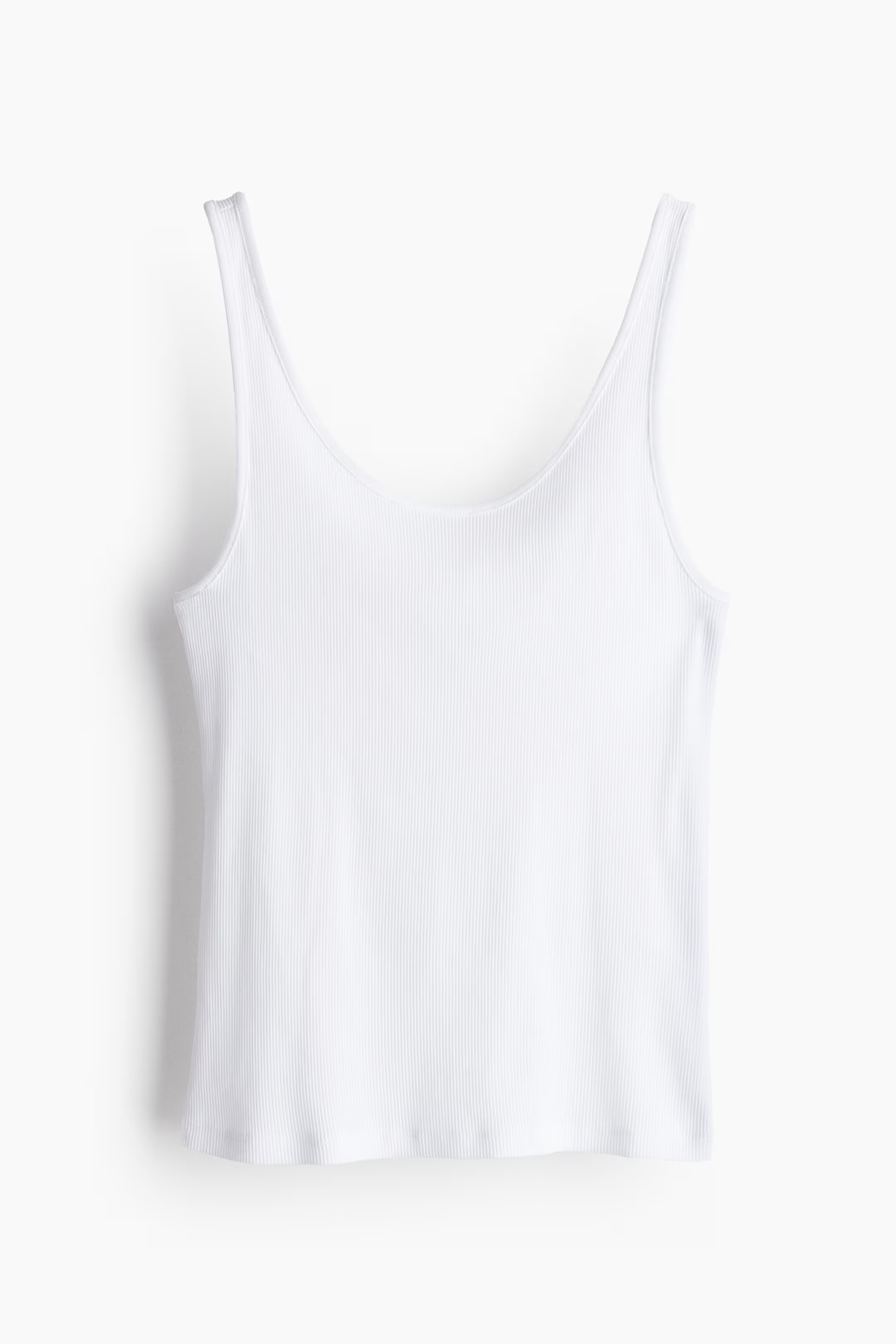 Ribbed vest top | H&M (UK, MY, IN, SG, PH, TW, HK)