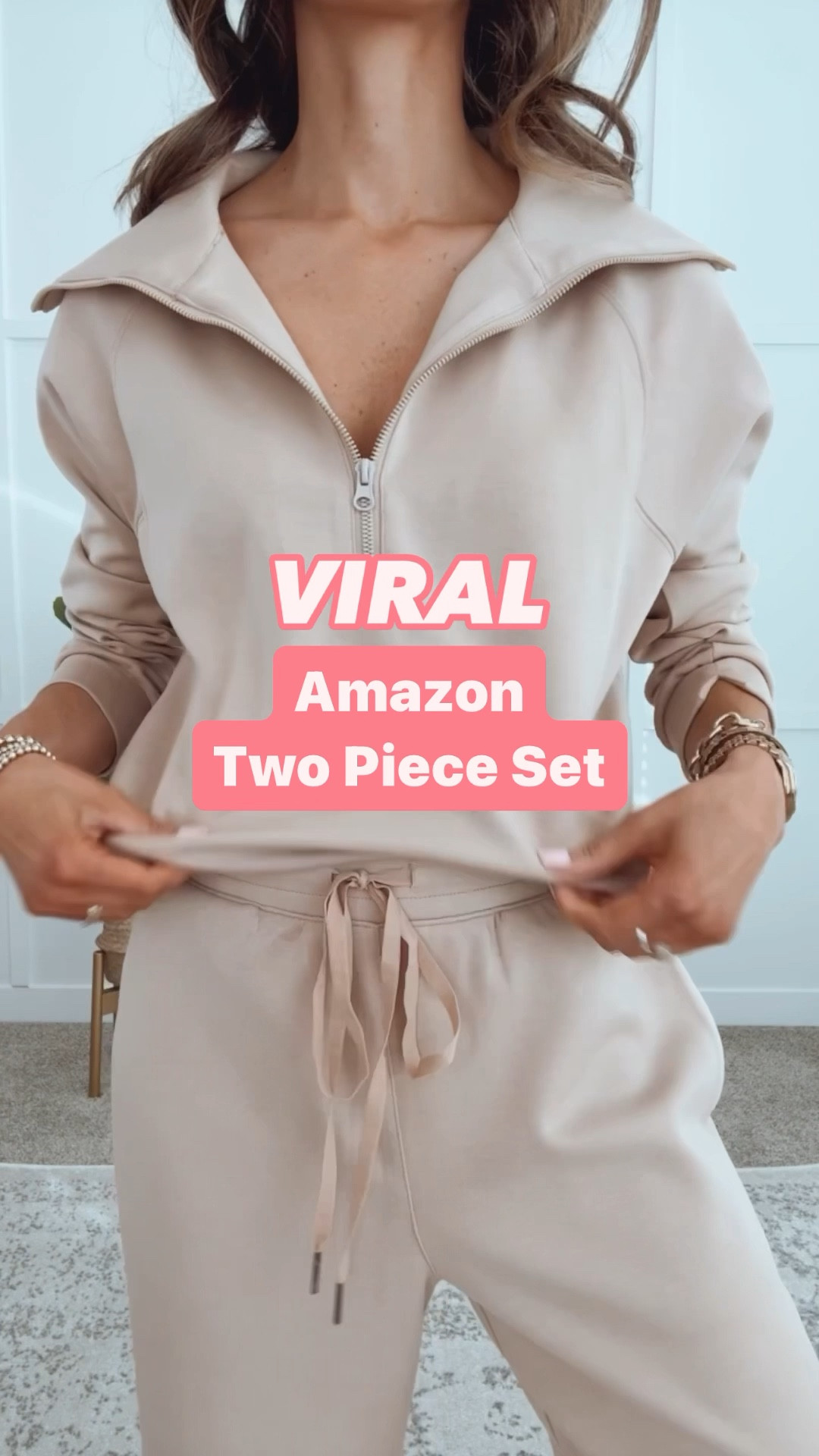 ✨These viral sets are SO COMFY and look luxurious with all the detailings! Perfect for so many occasions! 

✨I’m wearing my true to size, small.

#vacationoutfit #traveloutfit #athlesiure 

#LTKstyletip #LTKtravel #LTKfindsunder100