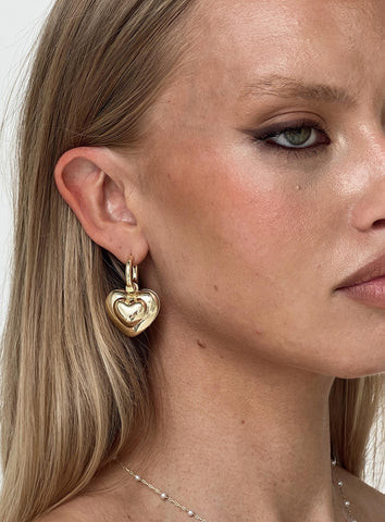 Arorn Earrings Gold | Princess Polly US
