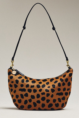 Clare V. Lune Leopard Shoulder Bag | Anthropologie (US)
