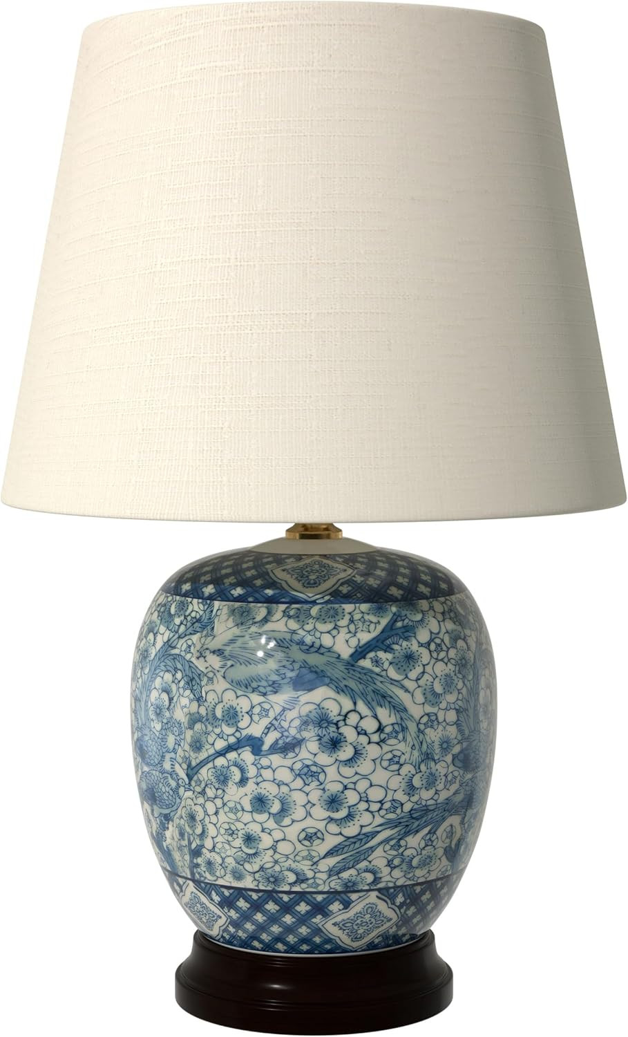 Red Lantern 20" Classic Blue & White Porcelain Jar Lamp | Amazon (US)