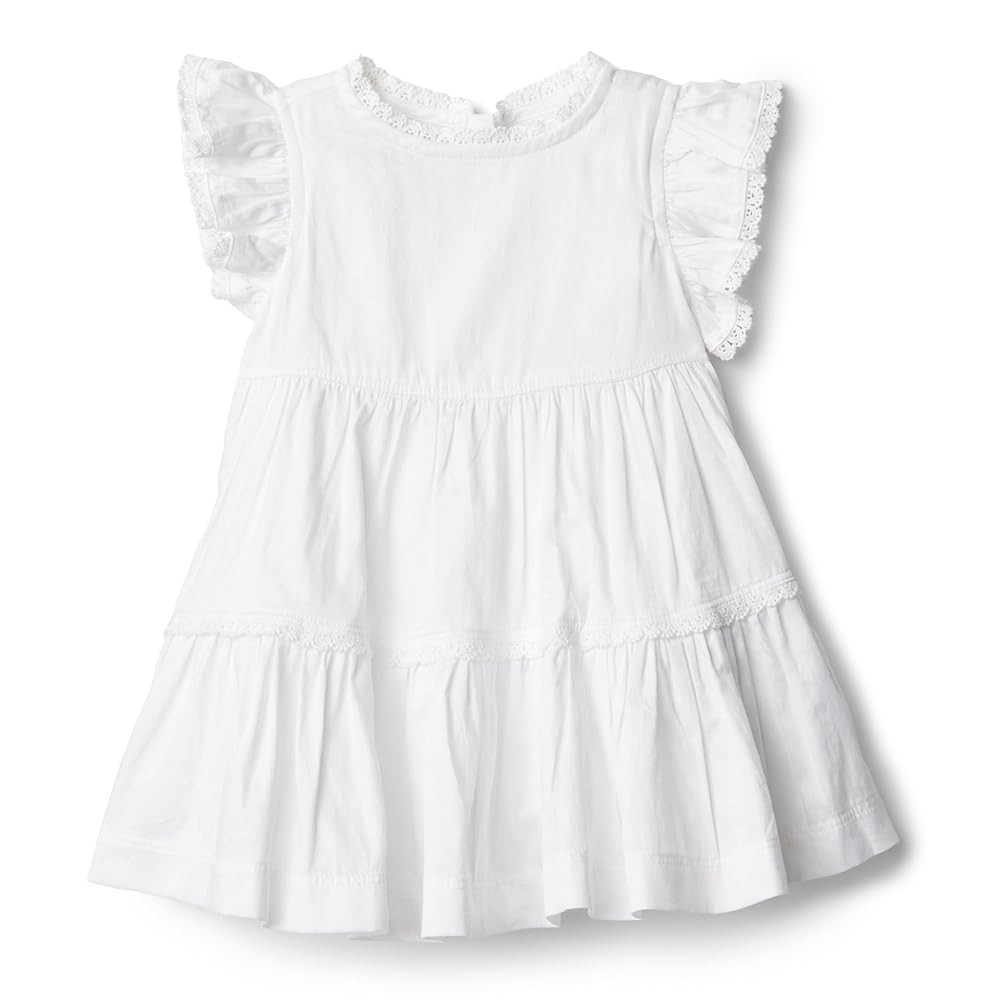 Amazon Essentials x Sofia Grainge Toddlers and Baby Girls' Woven Ruffle Sleeve Dress | Amazon (US)