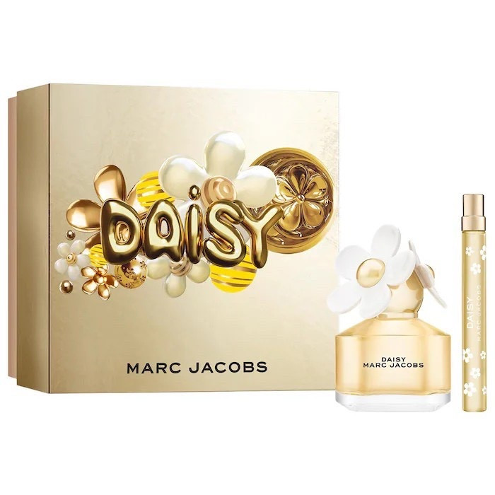 Shop fragrances for the holidays! The Mini Daisy Eau de Toilette Duo Perfume Gift Set is ON SALE and is under $100.

Keywords: Marc Jacobs, fragrances, Sephora, gifts for her, perfume gift set, perfume sampler, fragrance set 

#LTKGiftGuide #LTKHoliday #LTKSaleAlert