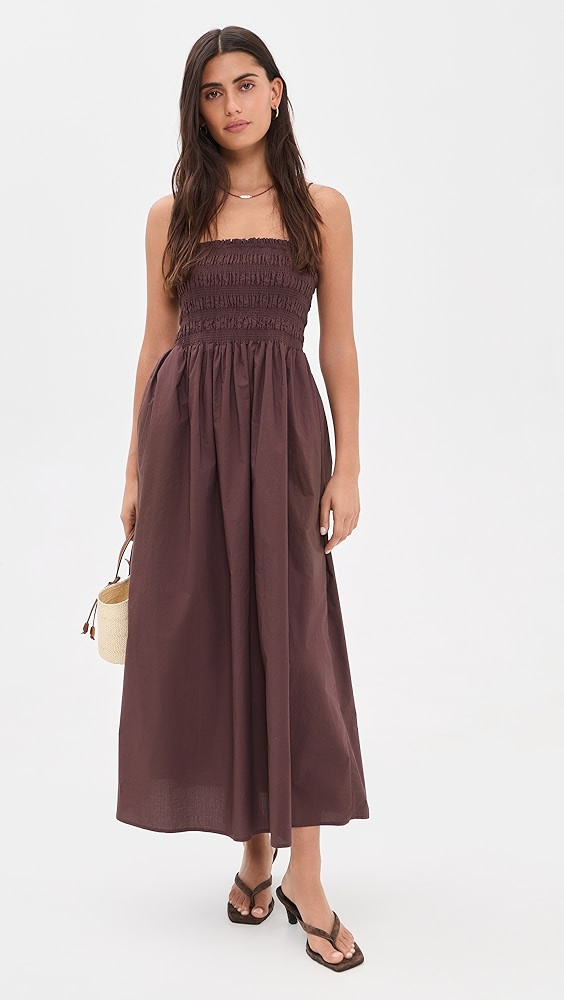 Cornelia Poplin Midi Dress | Shopbop