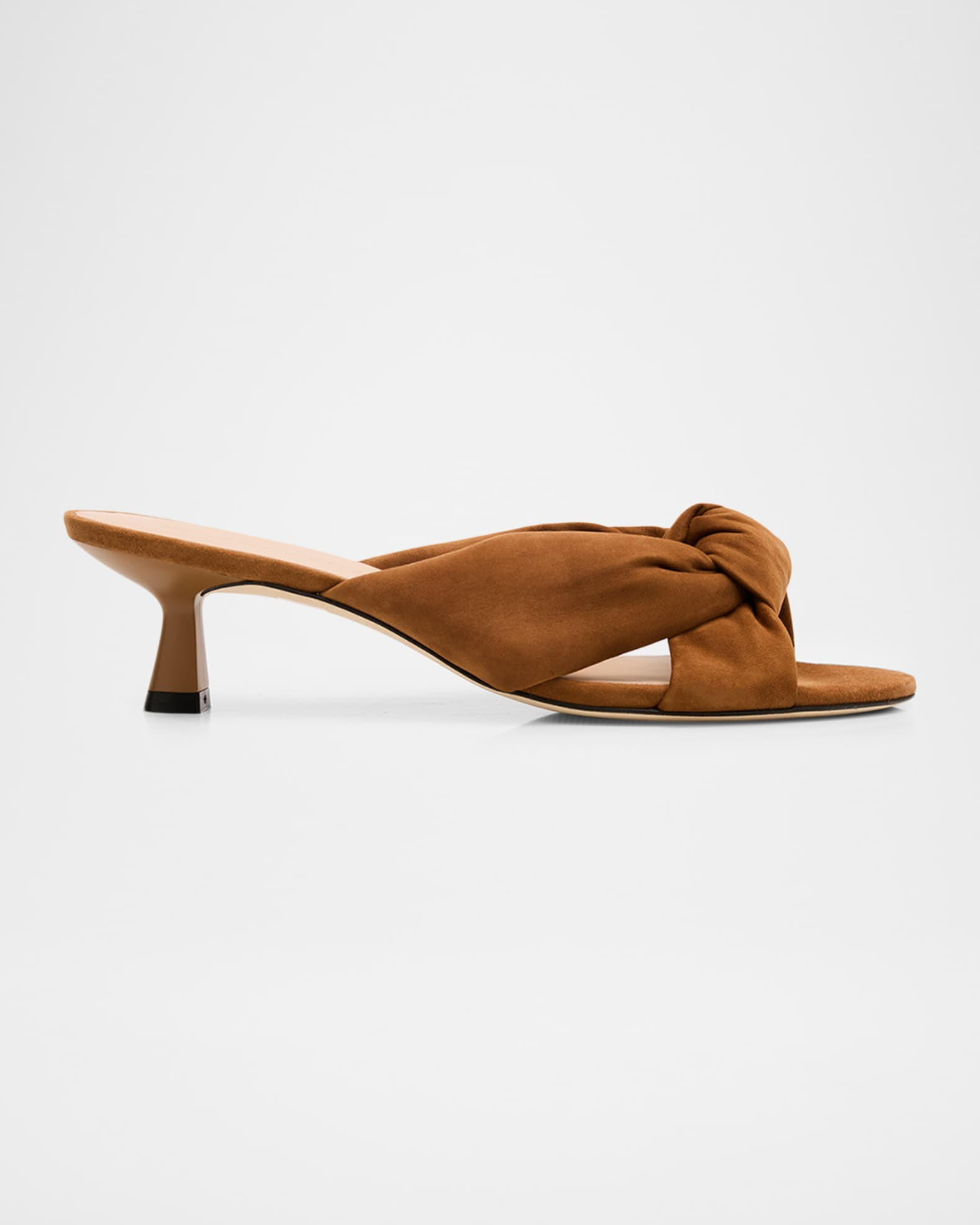 50mm Soplaya Suede Mule Sandals | Neiman Marcus