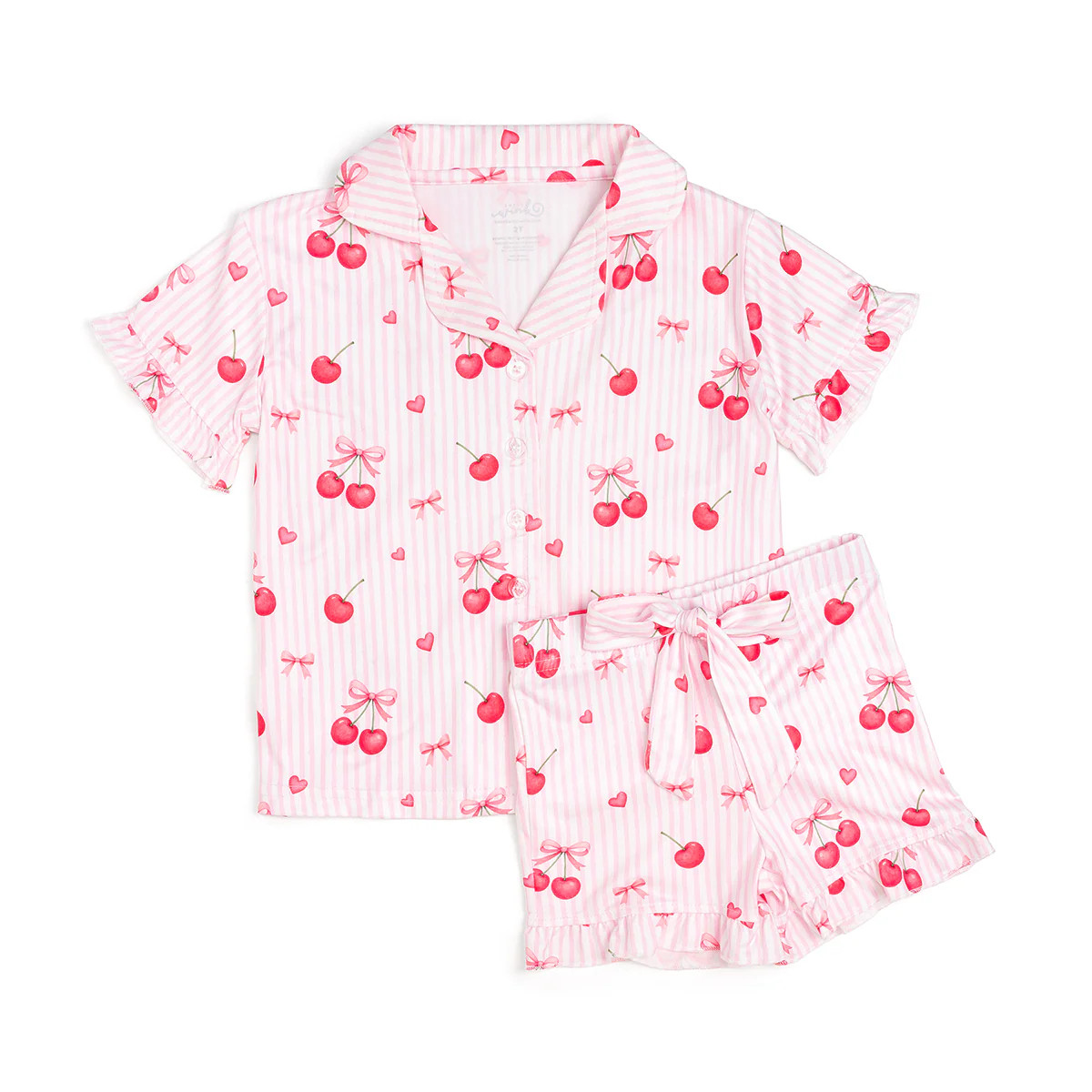 Cherry Bows Lounge Set | Sweet Wink