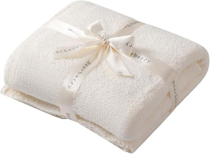 bearberry Super Soft Fluffy Throw Blanket Lightweight Cozy Warm Throw Blankets for Couch Bed Sofa... | Amazon (US)