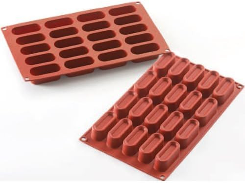 Silikomart Professional SF179 Silicone Mold, Inset Oval | Amazon (US)