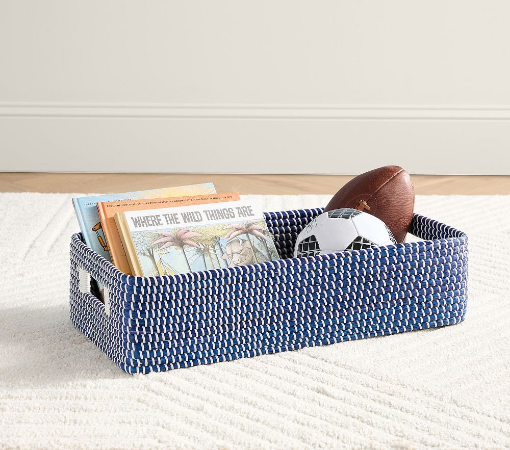 Cameron Woven Rectangular Storage | Pottery Barn Kids