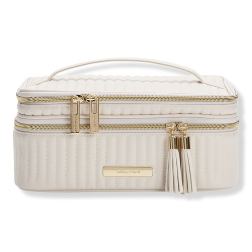 Vertical Quilted Train Case With Mirror | Ulta