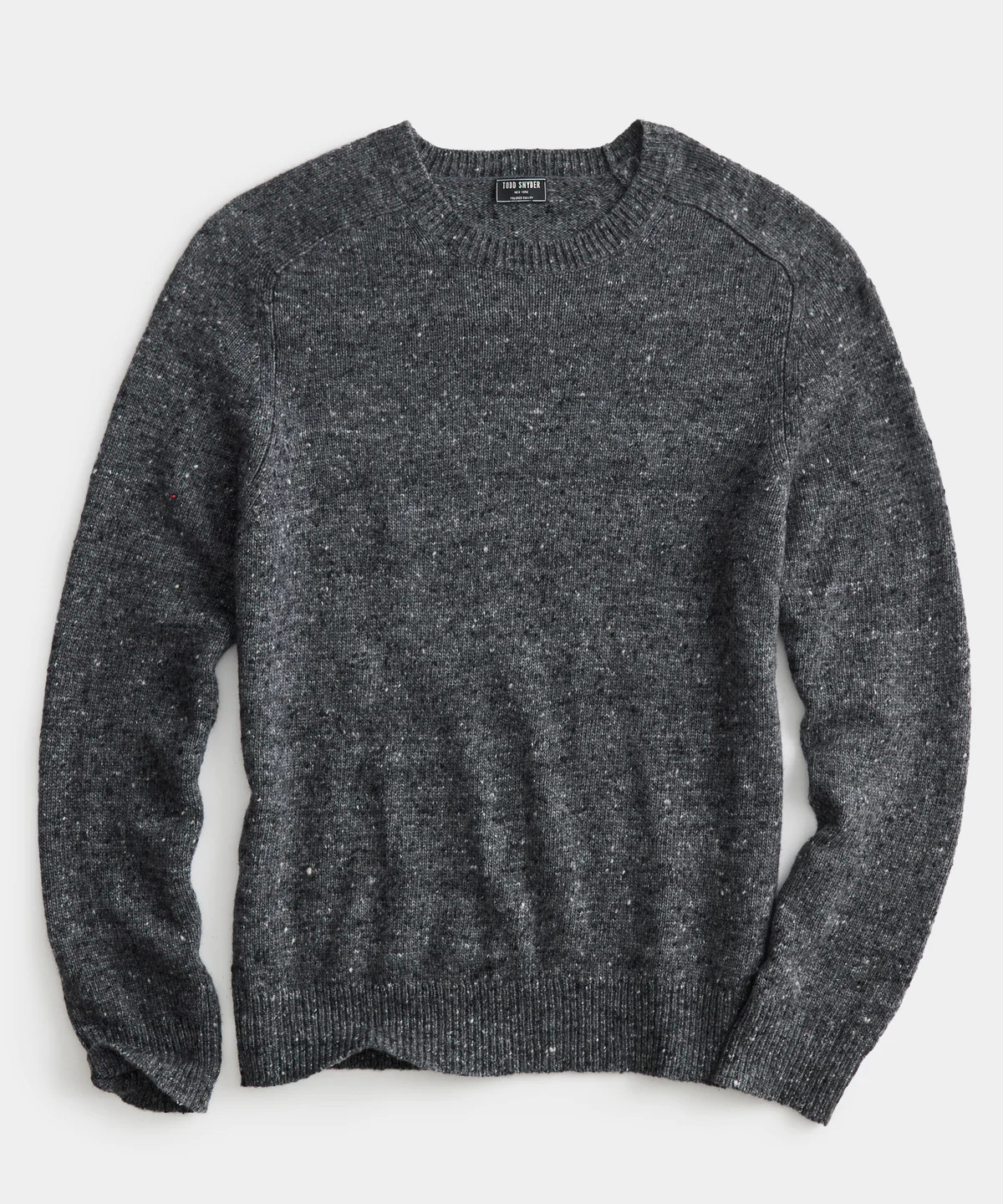 Donegal Crewneck Sweater in Charcoal | Todd Snyder
