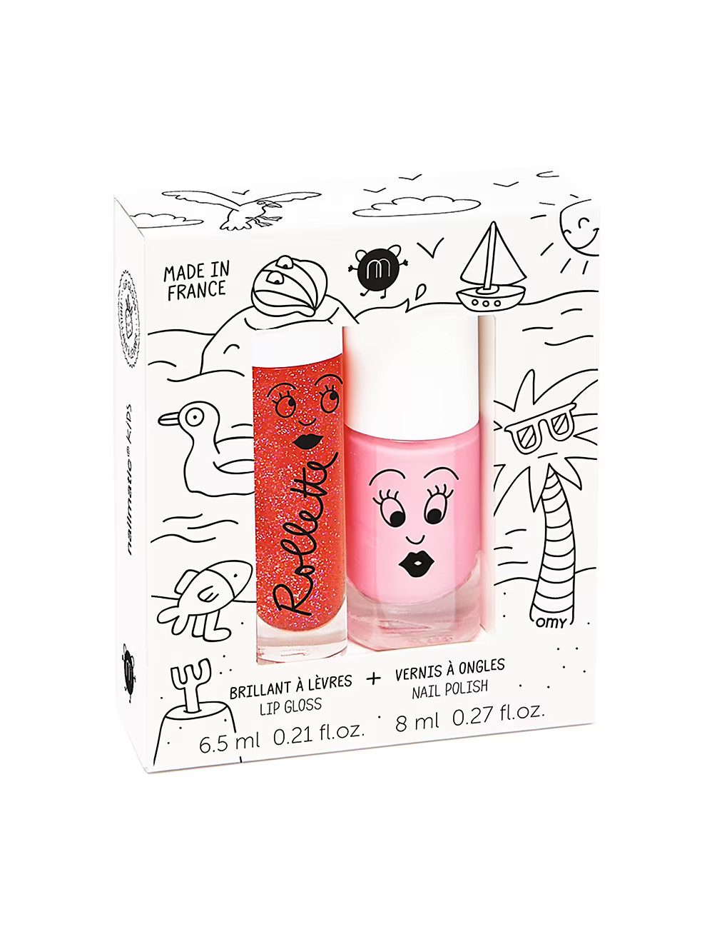 Strawberry Lip Gloss & Cookie Nail Polish Set | Saks Fifth Avenue