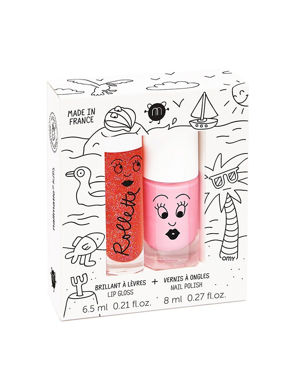 Strawberry Lip Gloss & Cookie Nail Polish Set | Saks Fifth Avenue