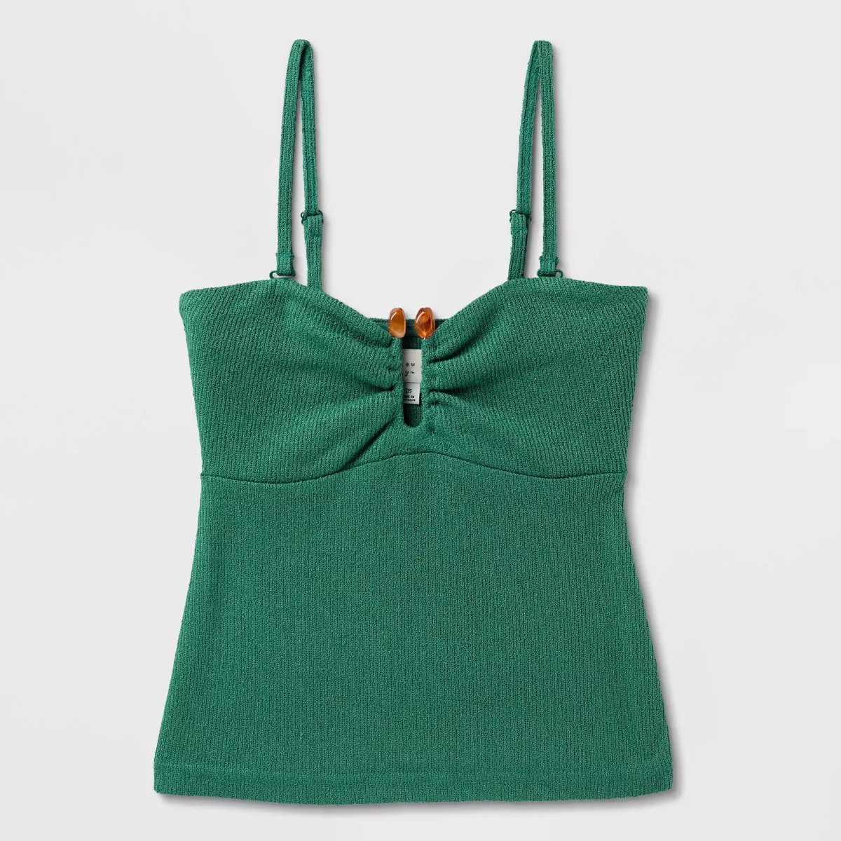 Women's Hardware Tube Top - A New Day™ Turquoise M | Target