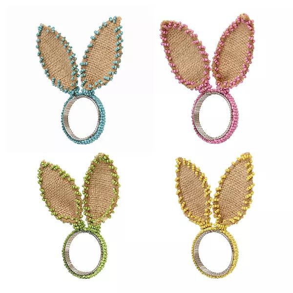Celebrate Together™ Easter Bunny Ears Napkin Ring 4-pk. | Kohl's