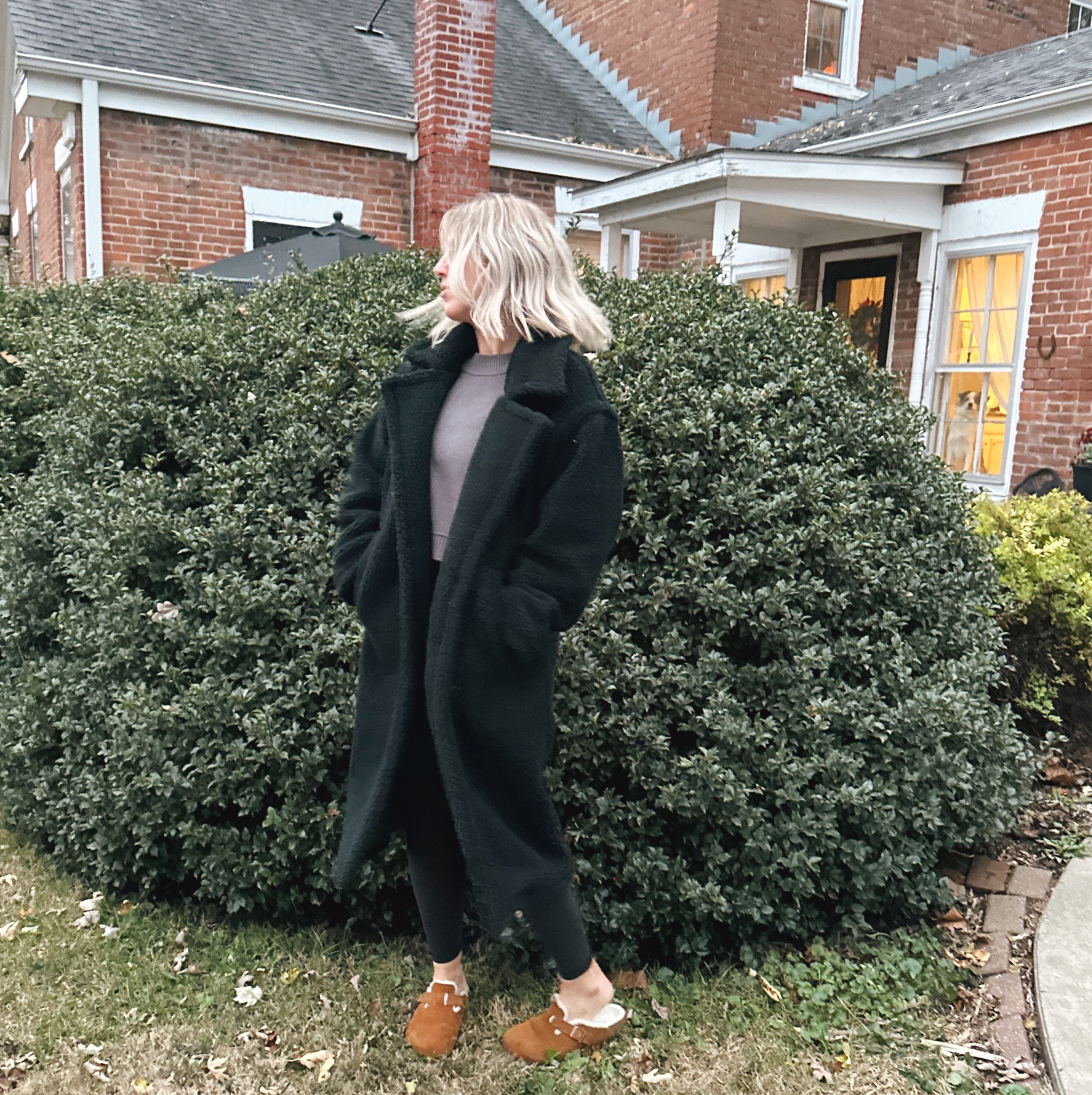 I bought this on a whim with a fabletics credit and it was win. Loving this cozy teddy coat over my yoga gear. If you’re not a VIP yet, you can grab it for $25!!!

#LTKSeasonal #LTKfitness