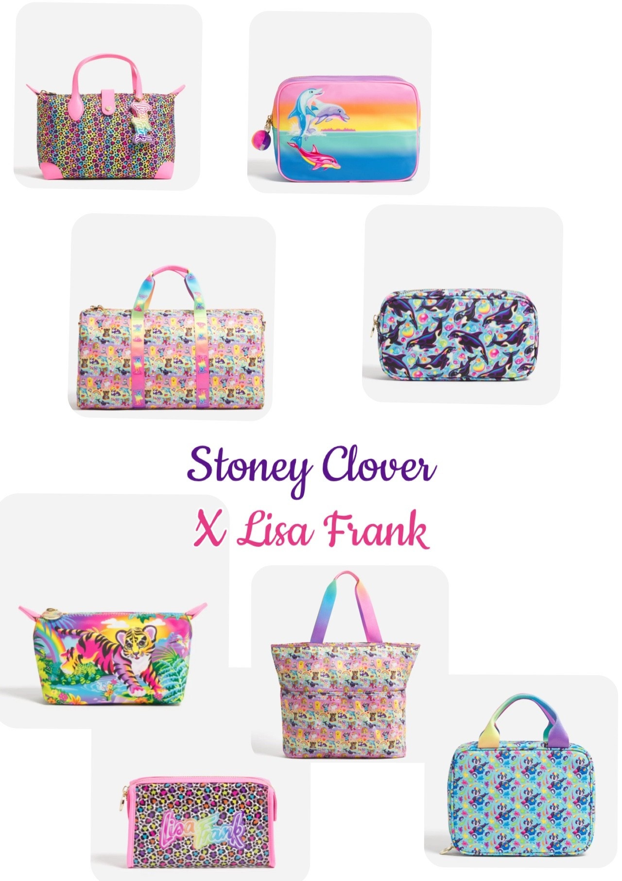 Stoney clover is bringing the 90s and 2000s back with Lisa Frank! Get all your favorite prints this week!! These will make great gifts for your queens in your life! 

#LTKFindsUnder100 #LTKBeauty #LTKgrwm