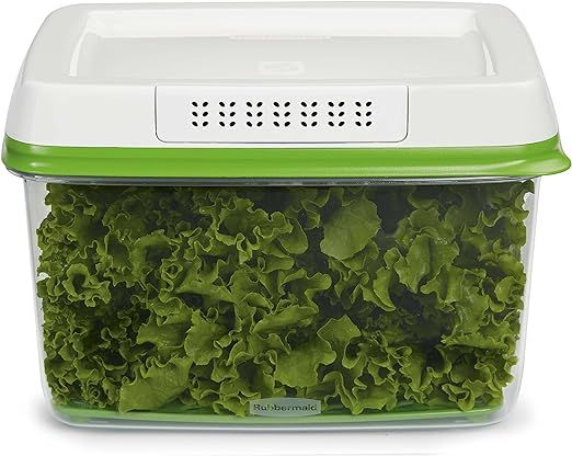 Rubbermaid 1920479 17.3Cup Produce Container, 17.3 Cup, Green | Amazon (US)