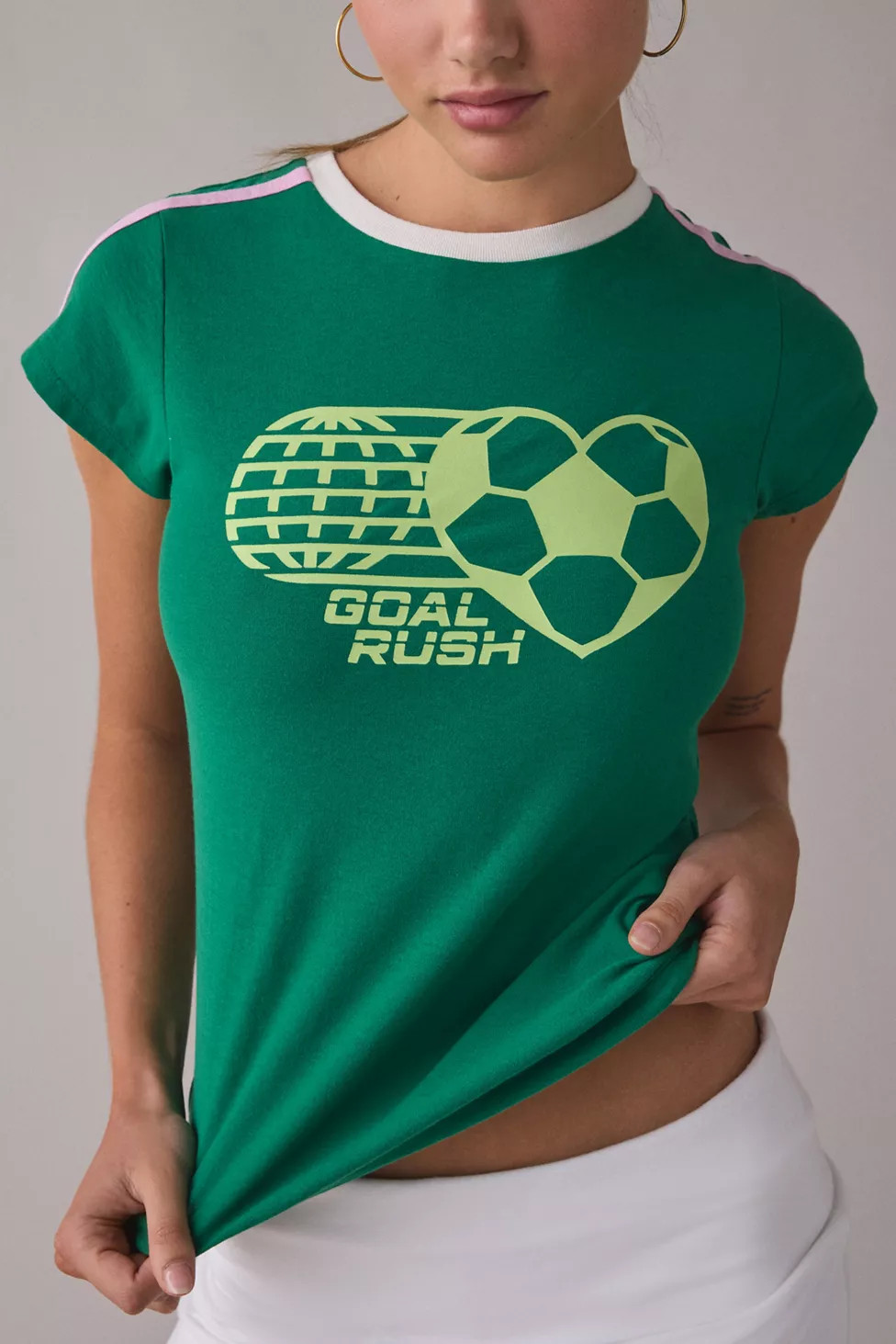 BDG Goal Rush Graphic Spill The Tee | Urban Outfitters (US and RoW)