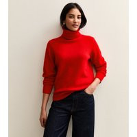 Women's Red Roll Neck Jumper New Look | New Look (UK)