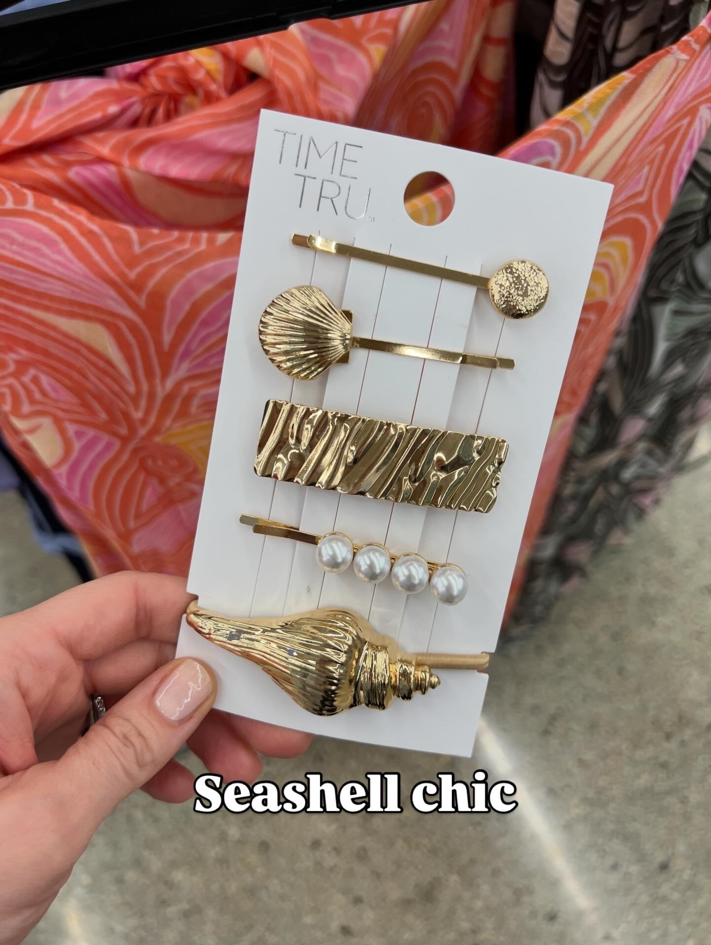 Best hair accessories at Walmart, all the seashells are so fun for summer and vacation 