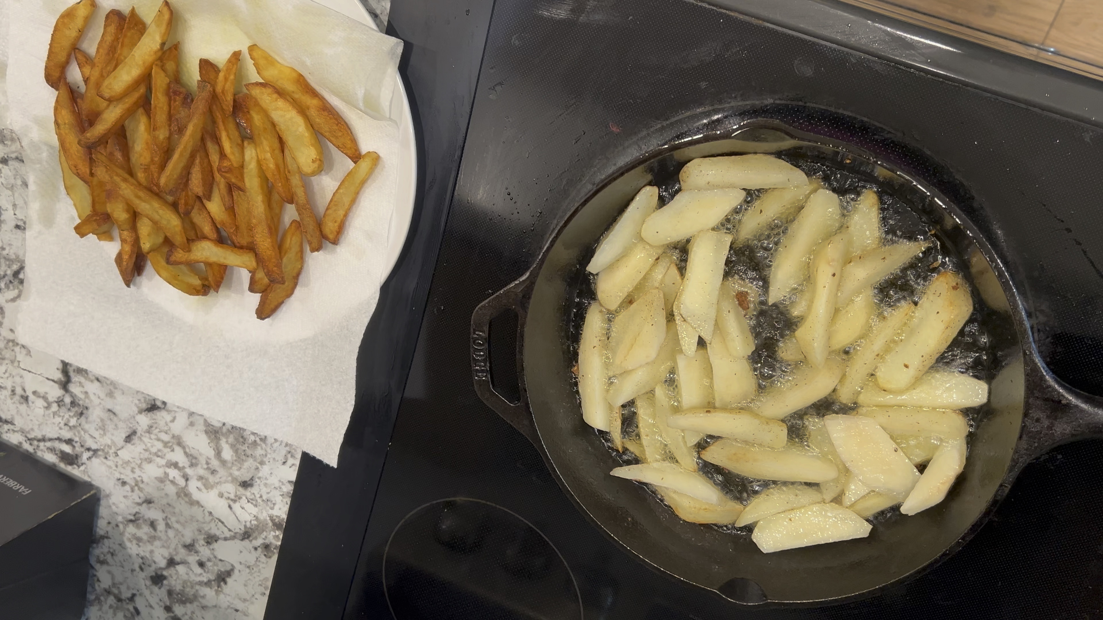 We make fries at home! I use this cast iron pan for everything! Love it so much! 

#LTKHome #LTKGiftGuide #LTKHoliday