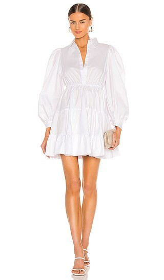 Mini Poplin Dress in Orchid | Revolve Clothing (Global)