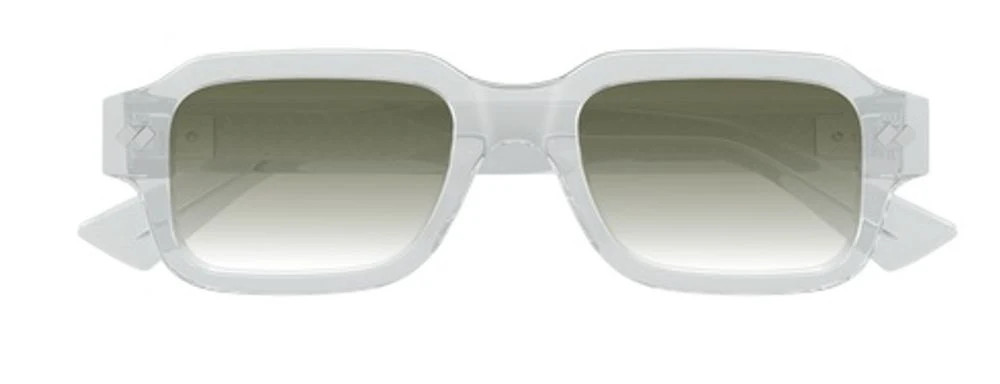 Bottega Veneta Eyewear BV1442S Square Acetate Sunglasses — White | Italist Inc.