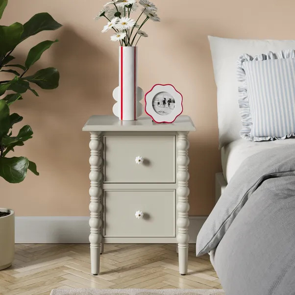 Pippin 2 Drawer Bedside Table | Dunelm (migrated)