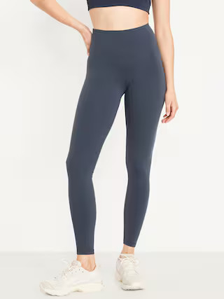 High-Waisted StudioSmooth Full-Length Leggings | Old Navy (US)