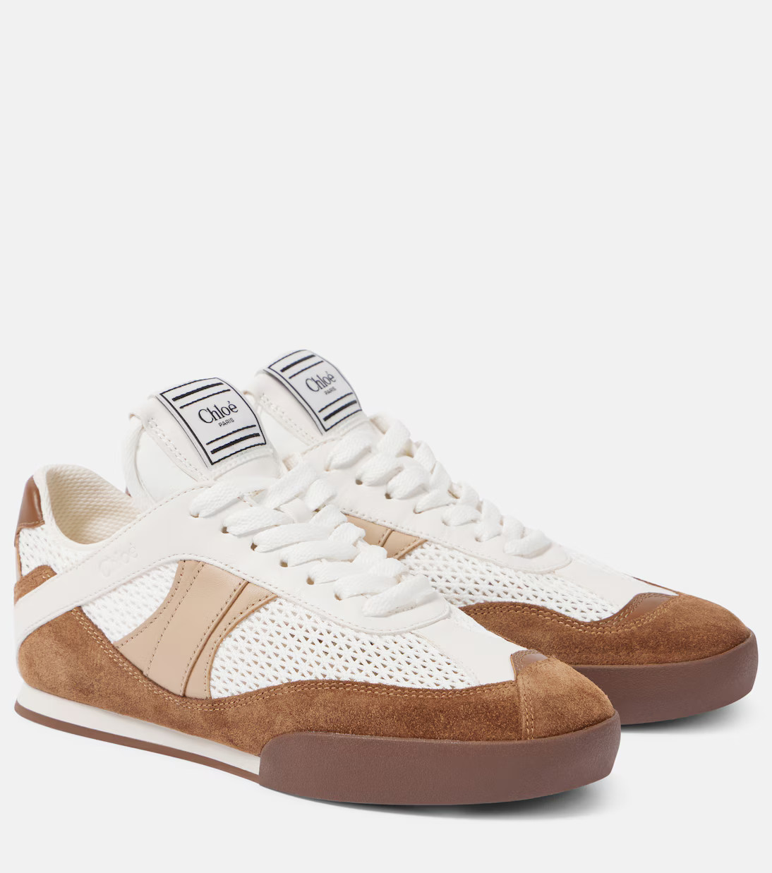 Kick suede and leather-trimmed sneakers | Mytheresa (UK)