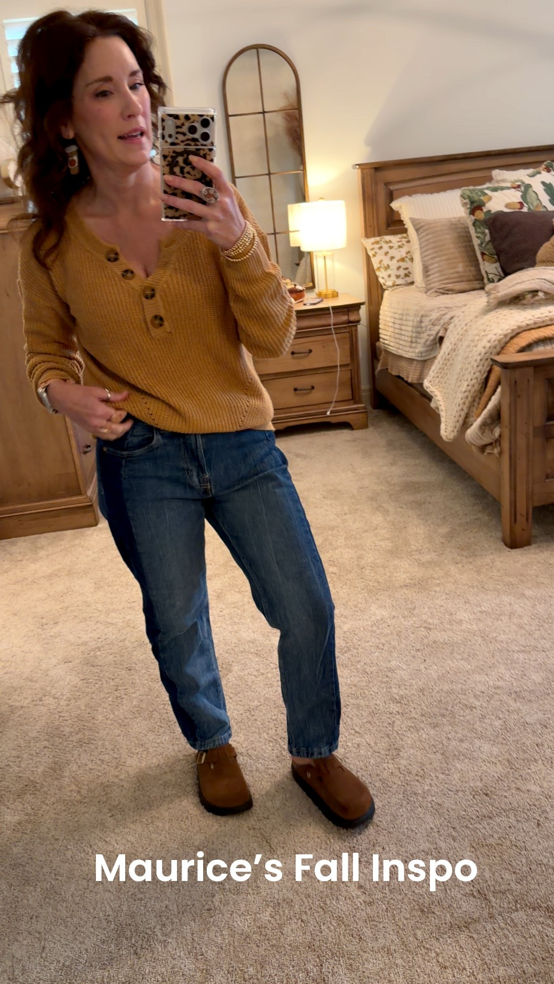 🍁 Maurice’s Fall Look Inspo! 

Wearing a size two in jeans and small in top 

Birkenstocks from QVC 

#LTKFindsUnder50 #LTKStyleTip #LTKOver40