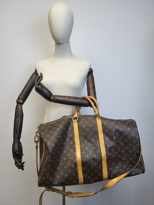 Louis Vuitton Keepall Bandouliere 55 Monogram Travel Bag  | eBay | eBay US