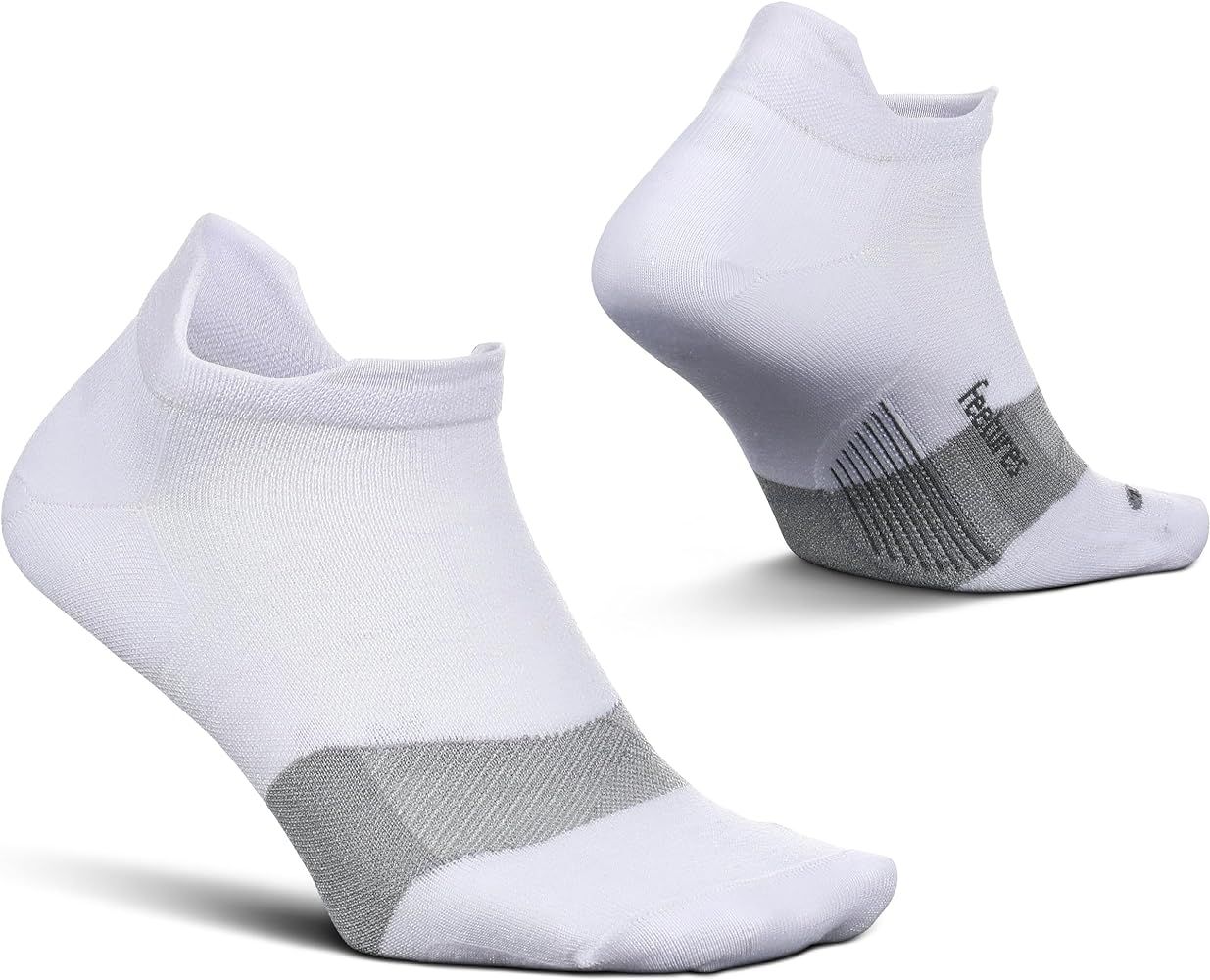Feetures Merino 10 Cushion No Show Tab Sock Stripe (1 Pair) | Amazon (US)