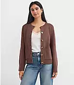 Waisted Patch Pocket Cardigan | LOFT
