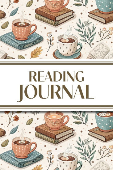Reading Journal (Cozy Blankets, Books, and Hot Chocolate): 6"x9" Book Lover's Diary; Book/Series ... | Barnes & Noble