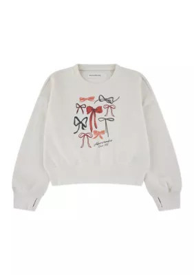 abercrombie kids Kids bows logo sweatshirt, 7-8 | Belk