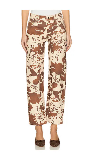x We The Free Risk Taker Printed Wide Leg in Tea Combo | Revolve Clothing (Global)