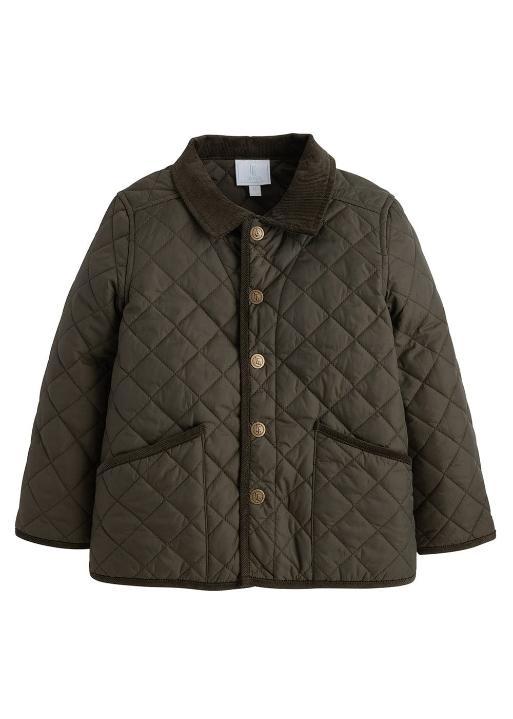 Classic Quilted Jacket - Olive | Little English