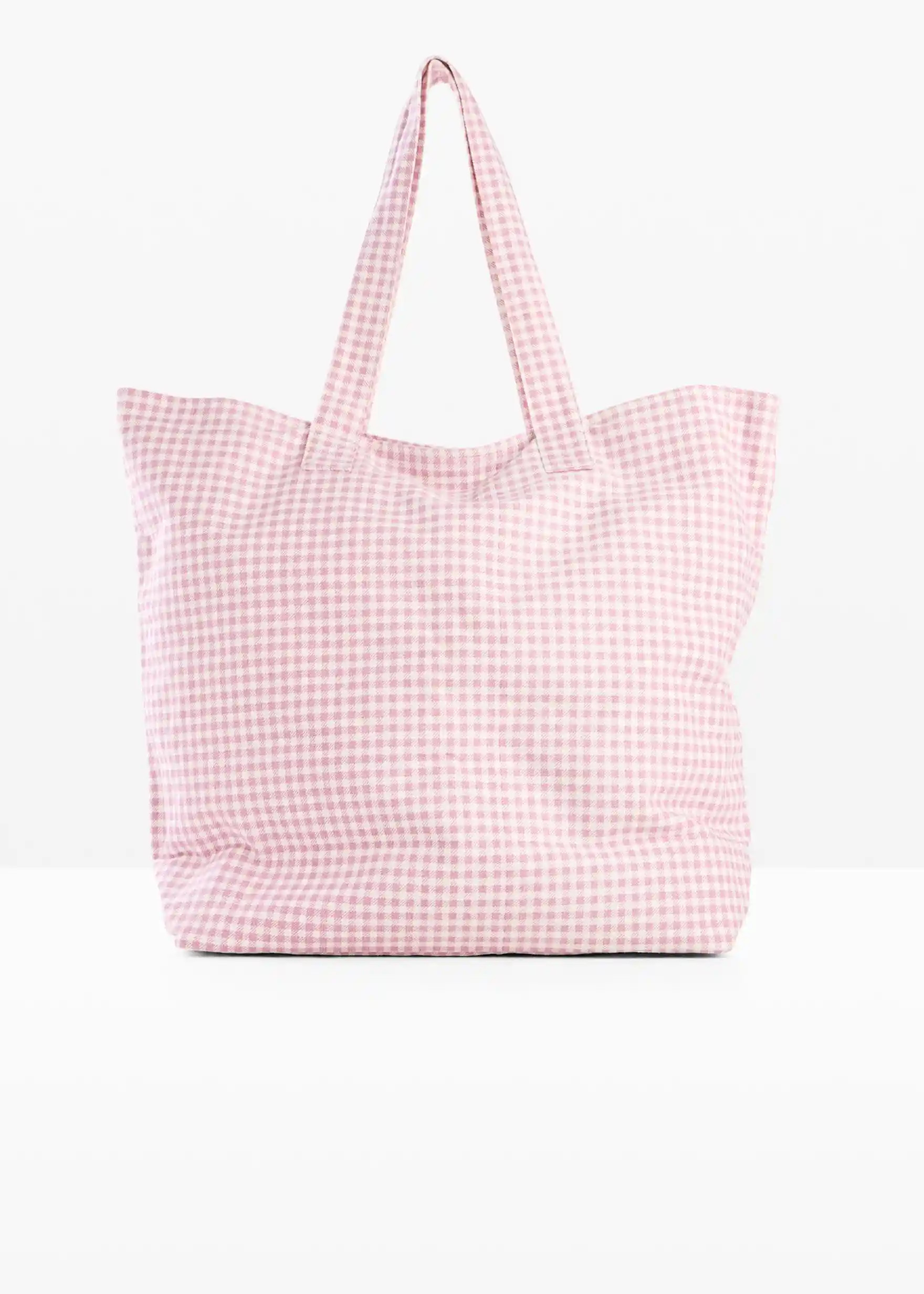 Canvas Shopper mit Vichykaro Print | Bonprix DE
