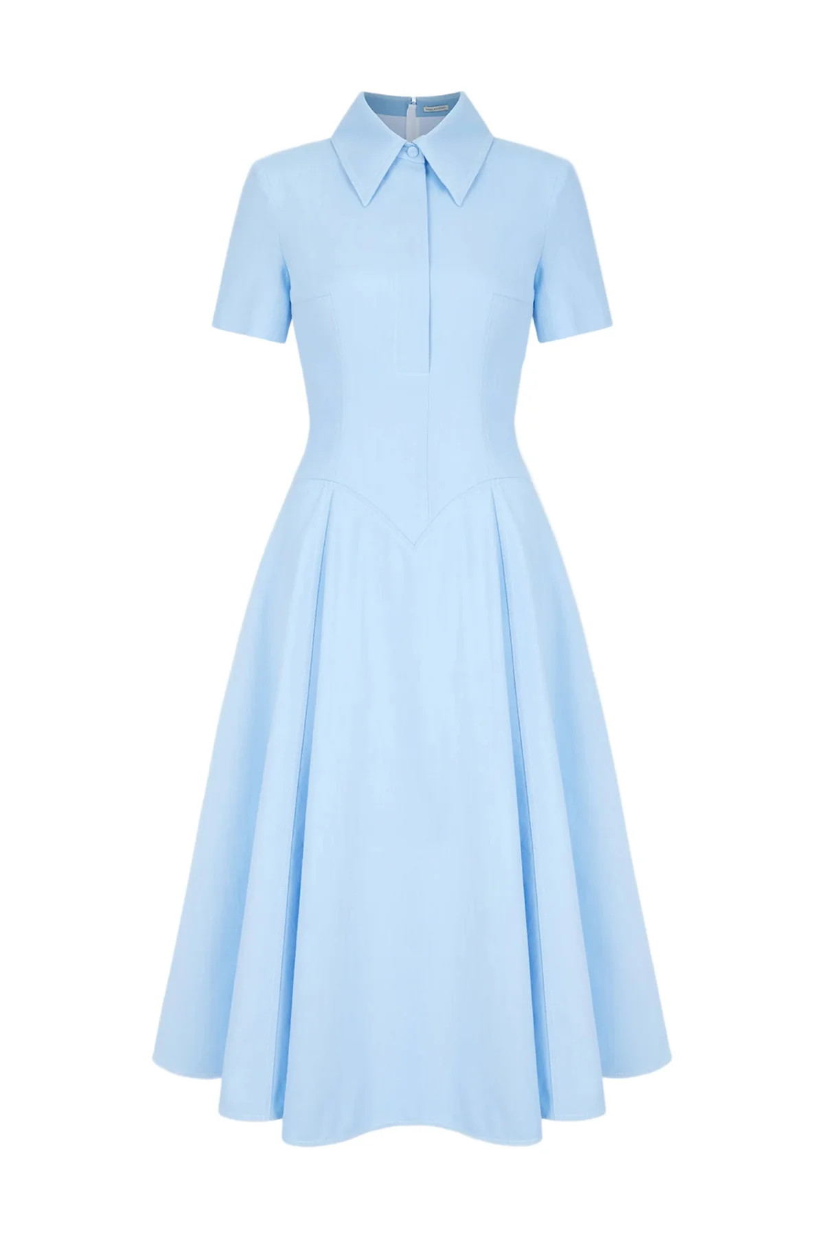Jody Dress in Icy Blue Denim | Over The Moon