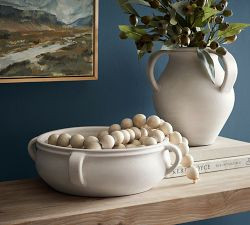 Small Joshua Handcrafted Ceramic Vase - 9.5"H | Pottery Barn (US)