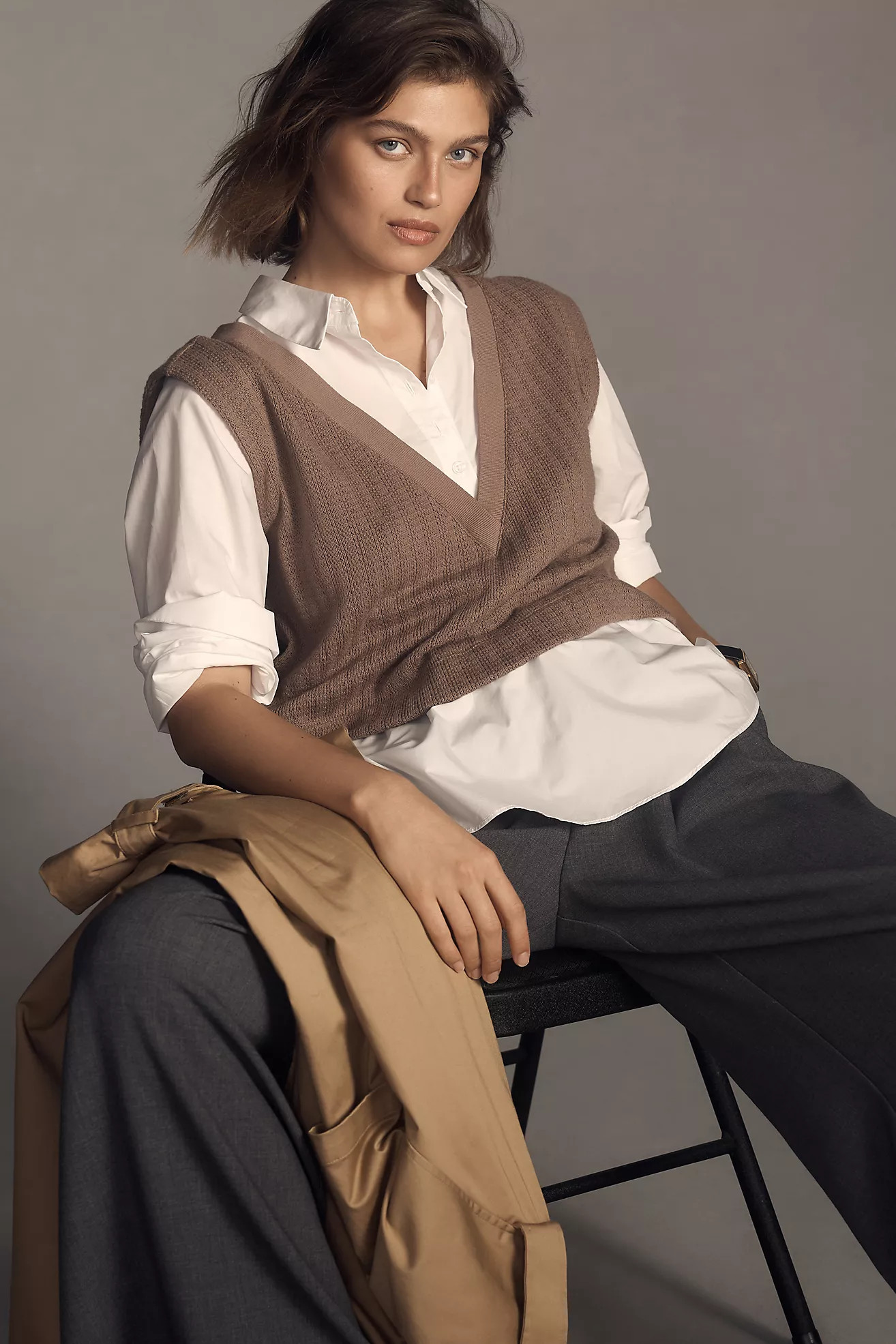 By Anthropologie Twofer Sweater Vest | Anthropologie (US)