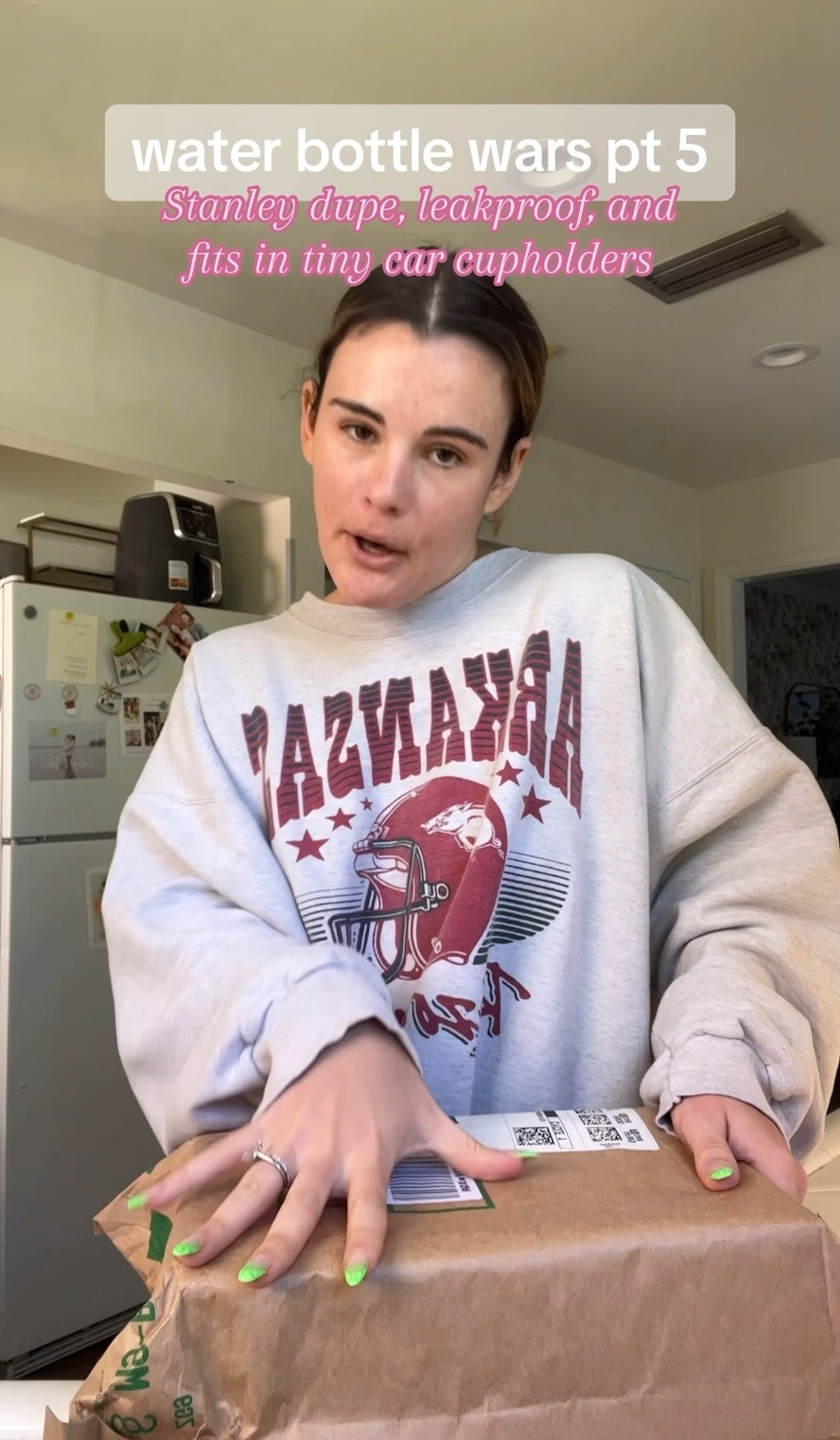 Stanley dupe water bottle that is leakproof and fits in small car cupholders!!! 

#LTKunder100 

#LTKhome #LTKfitness