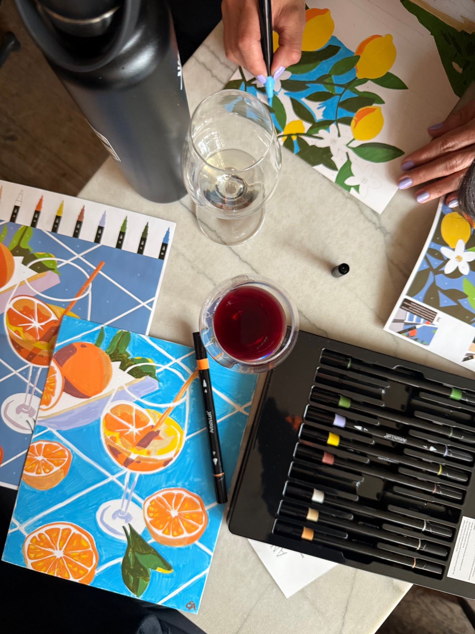 Color by numbers sort of Sunday ✍️