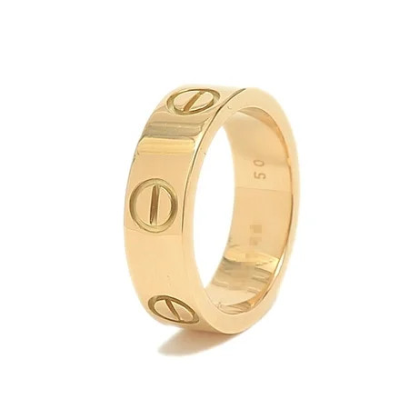 Used Cartier Love Ring K18YG #50 B40846 | Walmart (US)